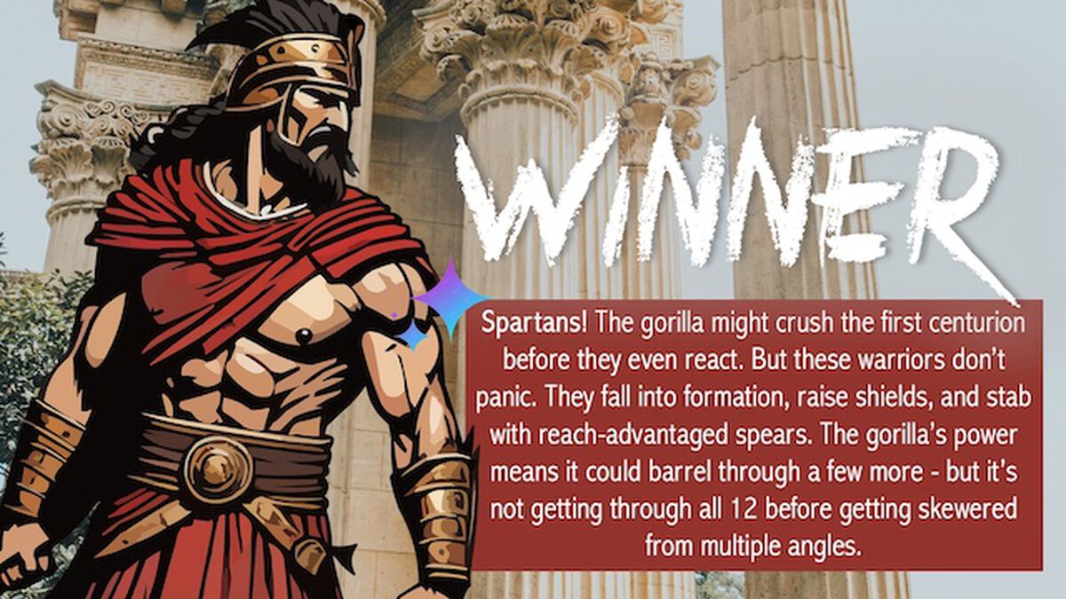 Gorilla Warfare: 1 vs 100 image number null